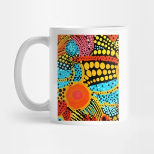 Kusama inspired Sunshine Mug